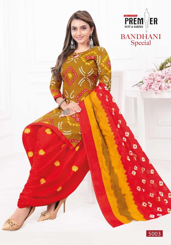 Premier Bandhani Special Vol-5 – Readymade With Lining(Inner)